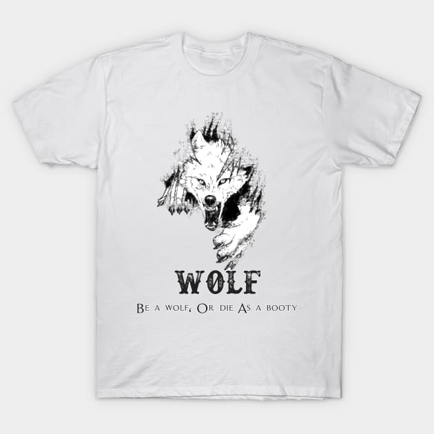 the wolf T-Shirt by Genio01